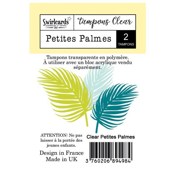 Clear stamp Petites Palmes