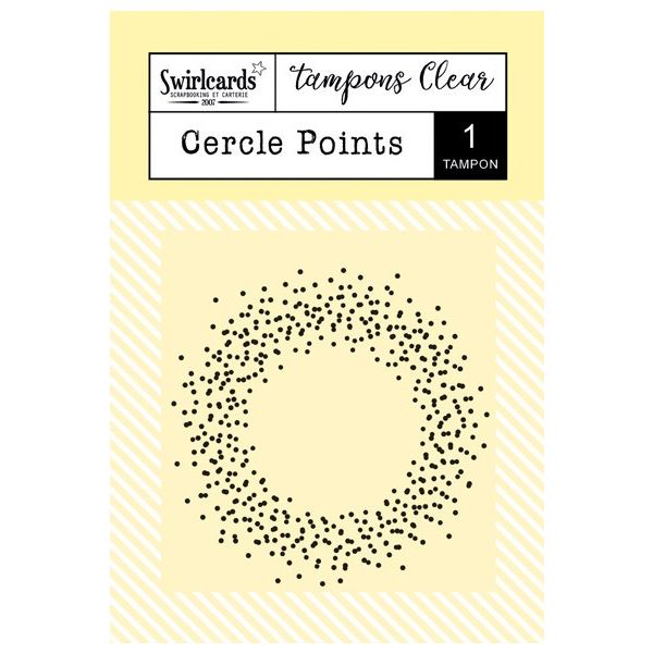 Clear stamp Cercle points