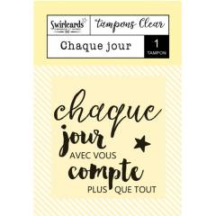 Clear stamp Chaque jour