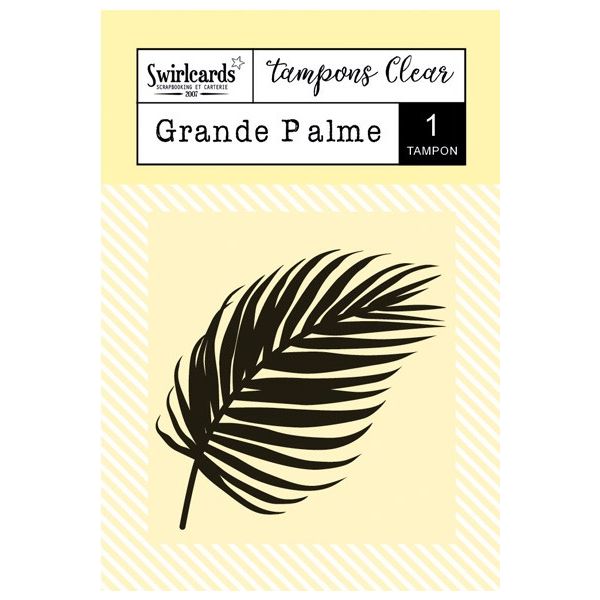 Clear stamp Grande Palme