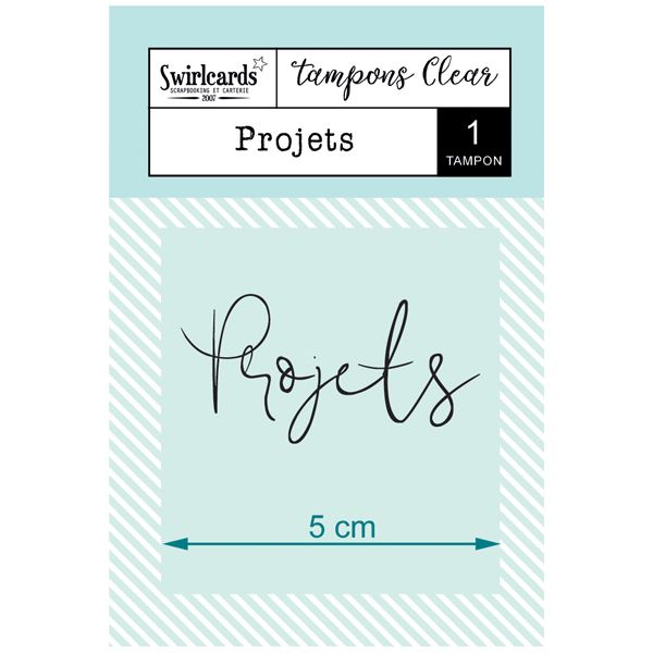 Clear Stamp "Projets"