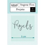 Clear Stamp "Projets"