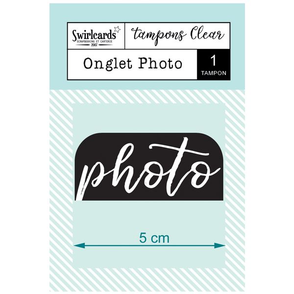 Clear Stamp "Onglet Photo"