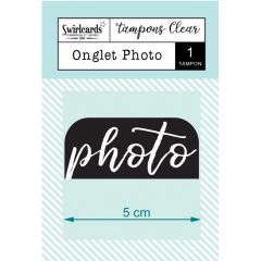 Clear Stamp "Onglet Photo"