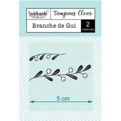 Clear Stamps "Branche de Gui"