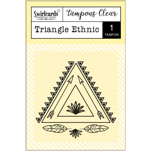 Clear Stamp "Triangle Ethnic"
