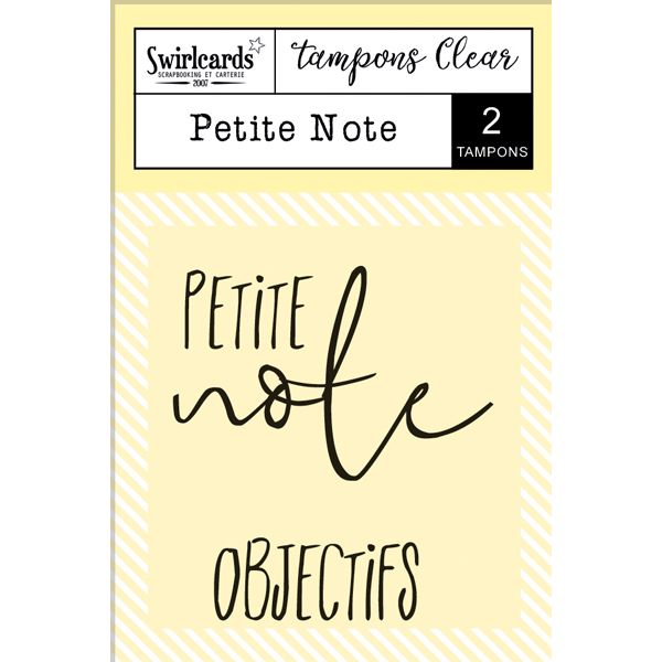 Clear Stamps "Petite Note"