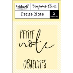 Clear Stamps Petite Note