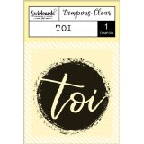 Clear Stamp "TOI"