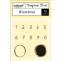 Clear Stamps "Numéros"