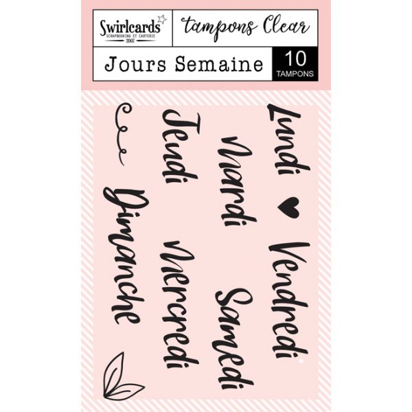 Clear Stamps "Jours Semaine"
