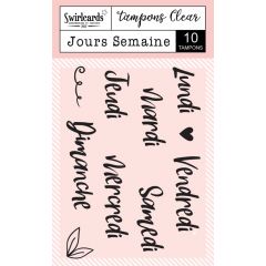 Tampons Clear "Jours Semaine"