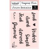 Clear Stamps "Jours Semaine"