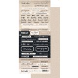 Labels sheet: 5th Av. étiquettes Ginza